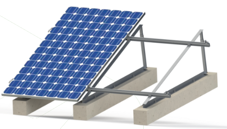 SKYRACK I: Flat Concrete Roof Mounting System